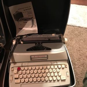 Vintage typewriter